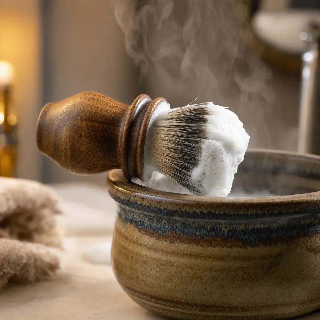 Straight razor refining a hairline